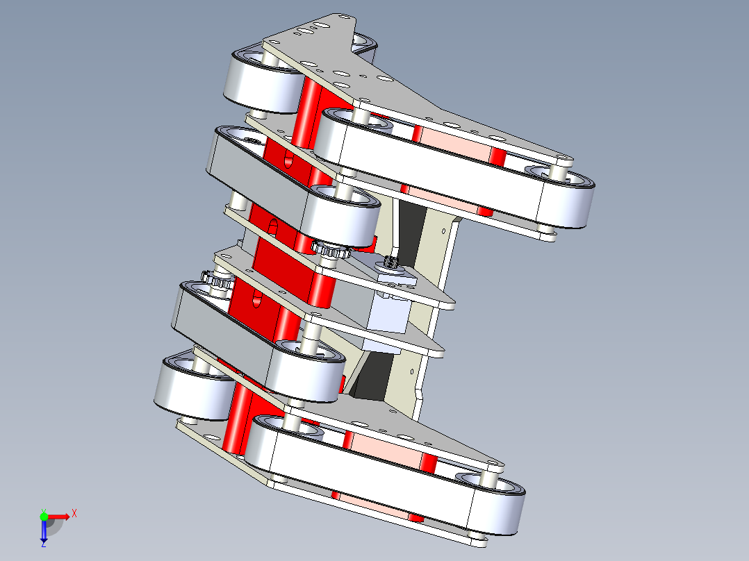 track-robot俯视图