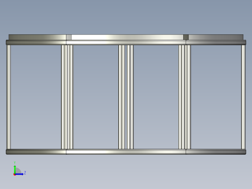 拼装茶几桌子左视缩略图