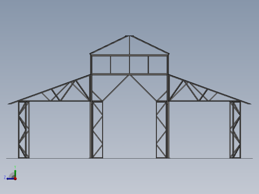 金属结构右视缩略图