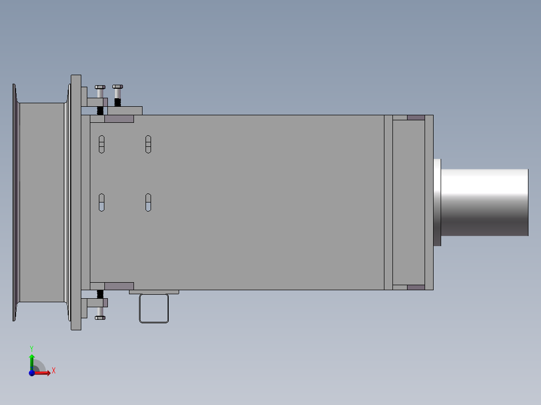 双杠液压剪板机剪板装置设计含三维CAD说明书1261945前视图
