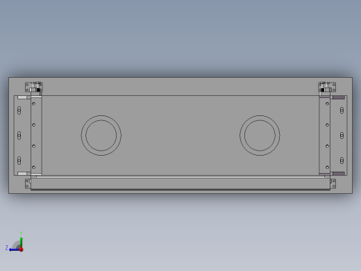 双杠液压剪板机剪板装置设计含三维CAD说明书1261945右视缩略图