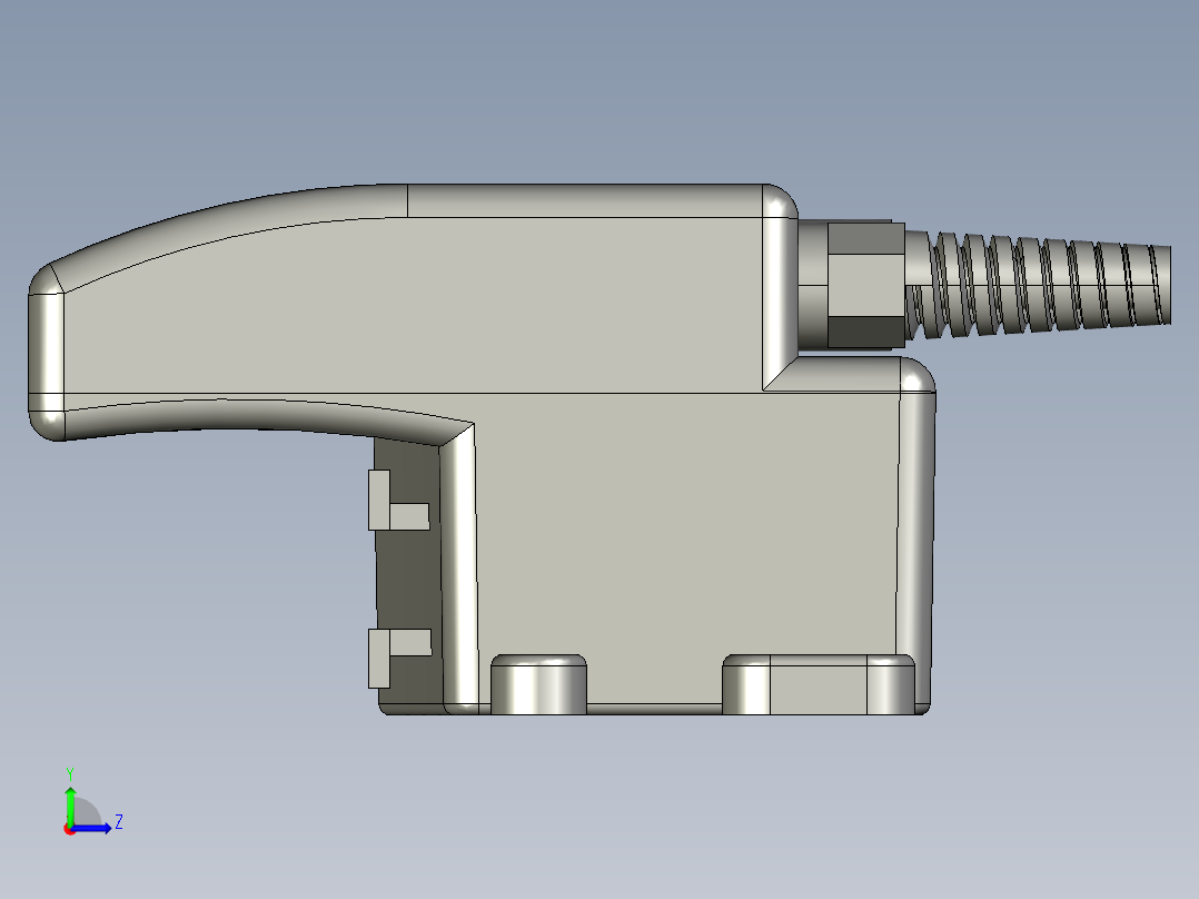 上银线性制动器STEP_LAK4左视图