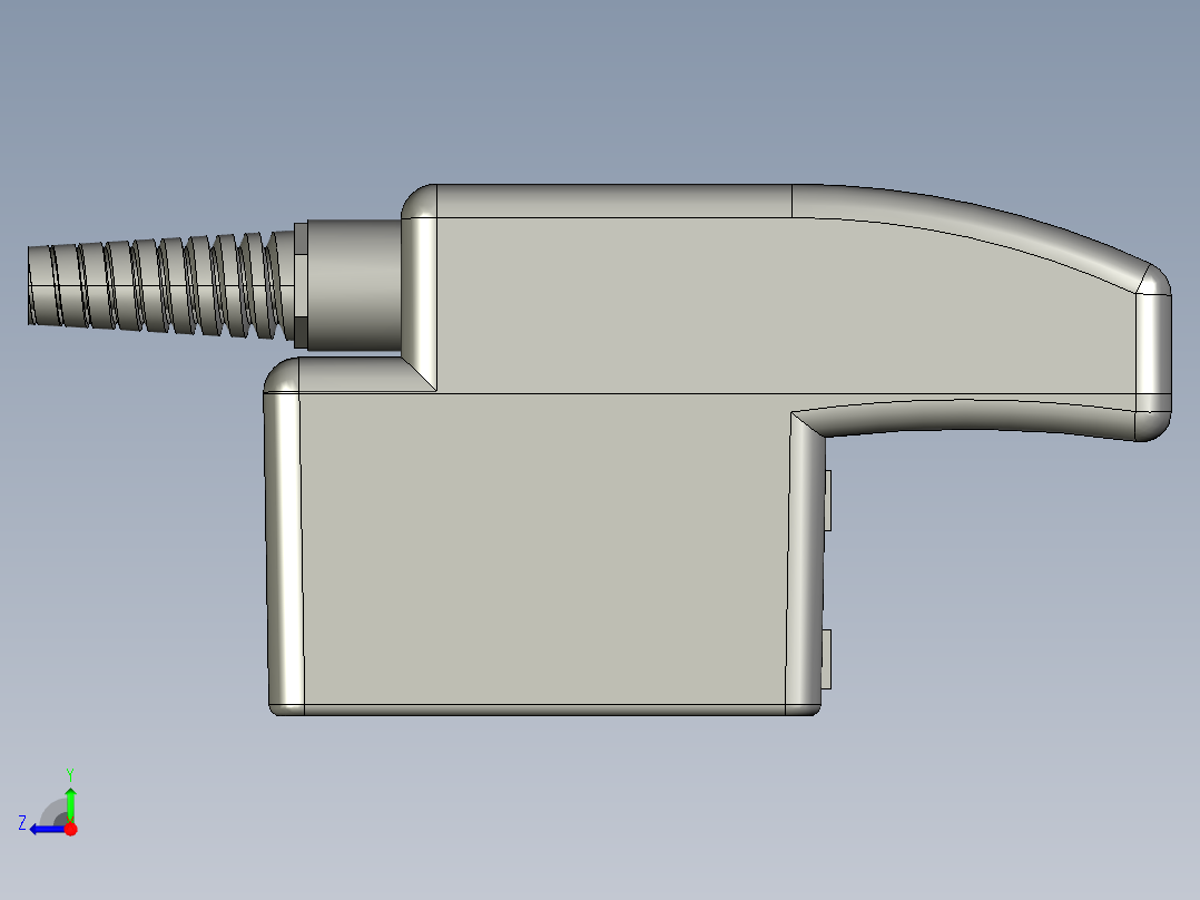 上银线性制动器STEP_LAK4右视图