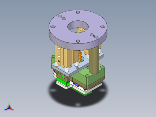 X3-B-CNC5-笔记本CNC工装夹具三维模型1008正等轴测缩略图