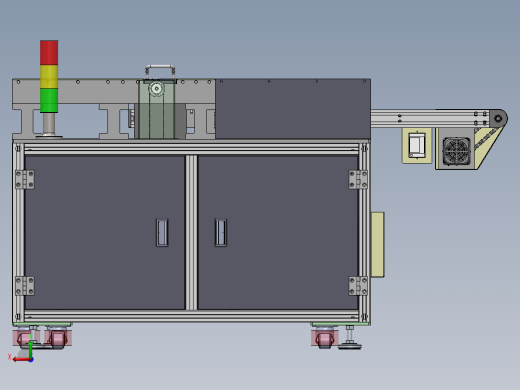 ol撕膜机（sw18可编辑+工程图）后视缩略图