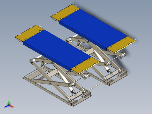 剪式汽车举升机模型设计