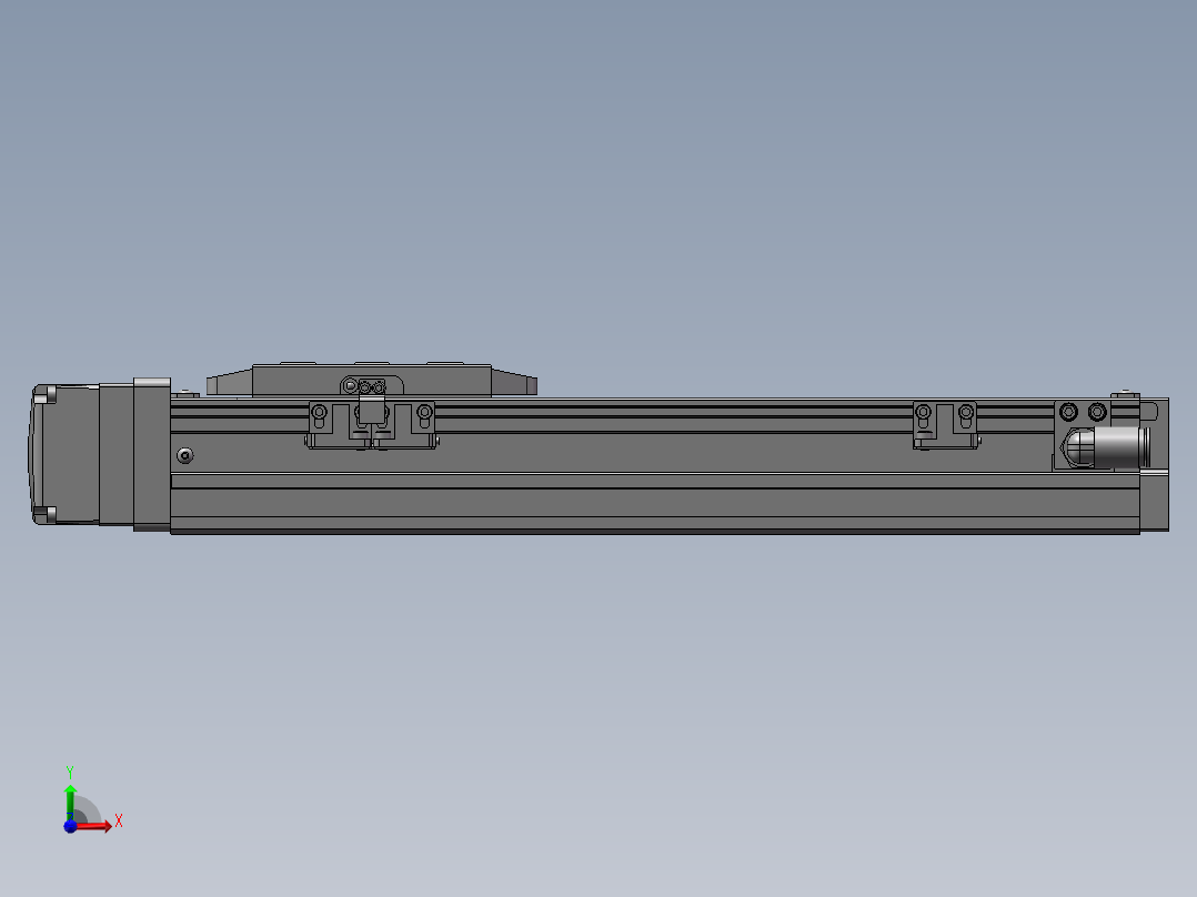 铆钉伺服压入机-压力传感器-自动入料前视图