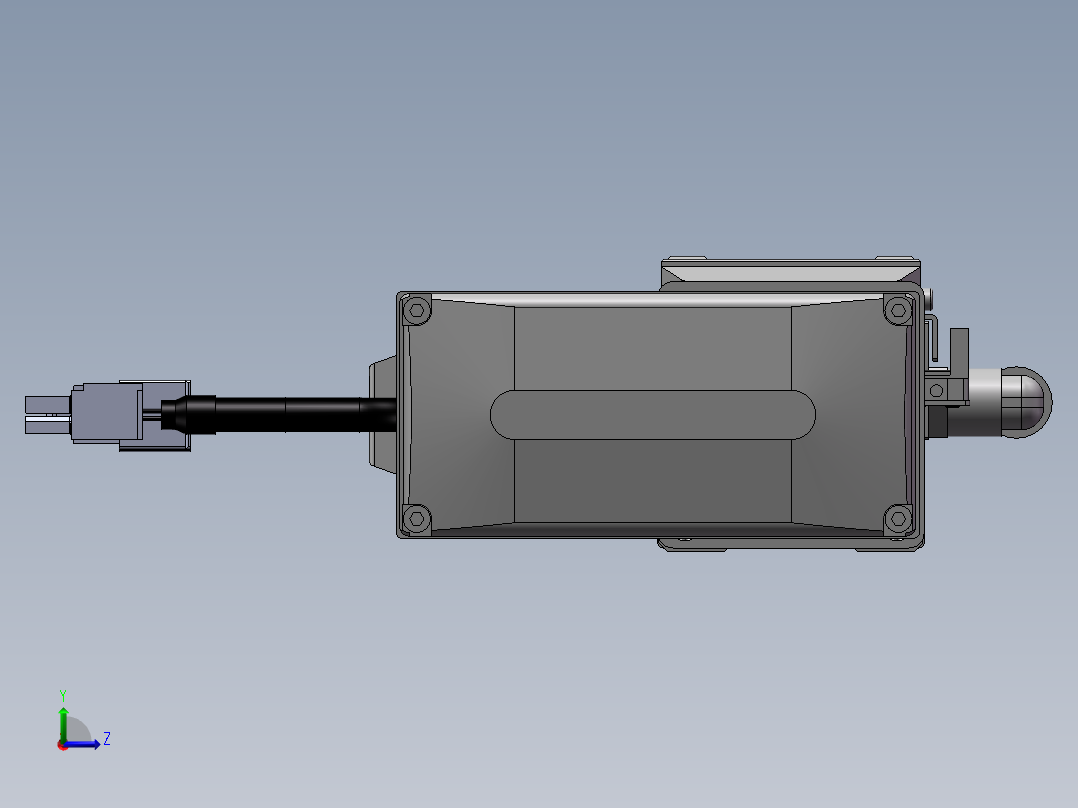 铆钉伺服压入机-压力传感器-自动入料左视图