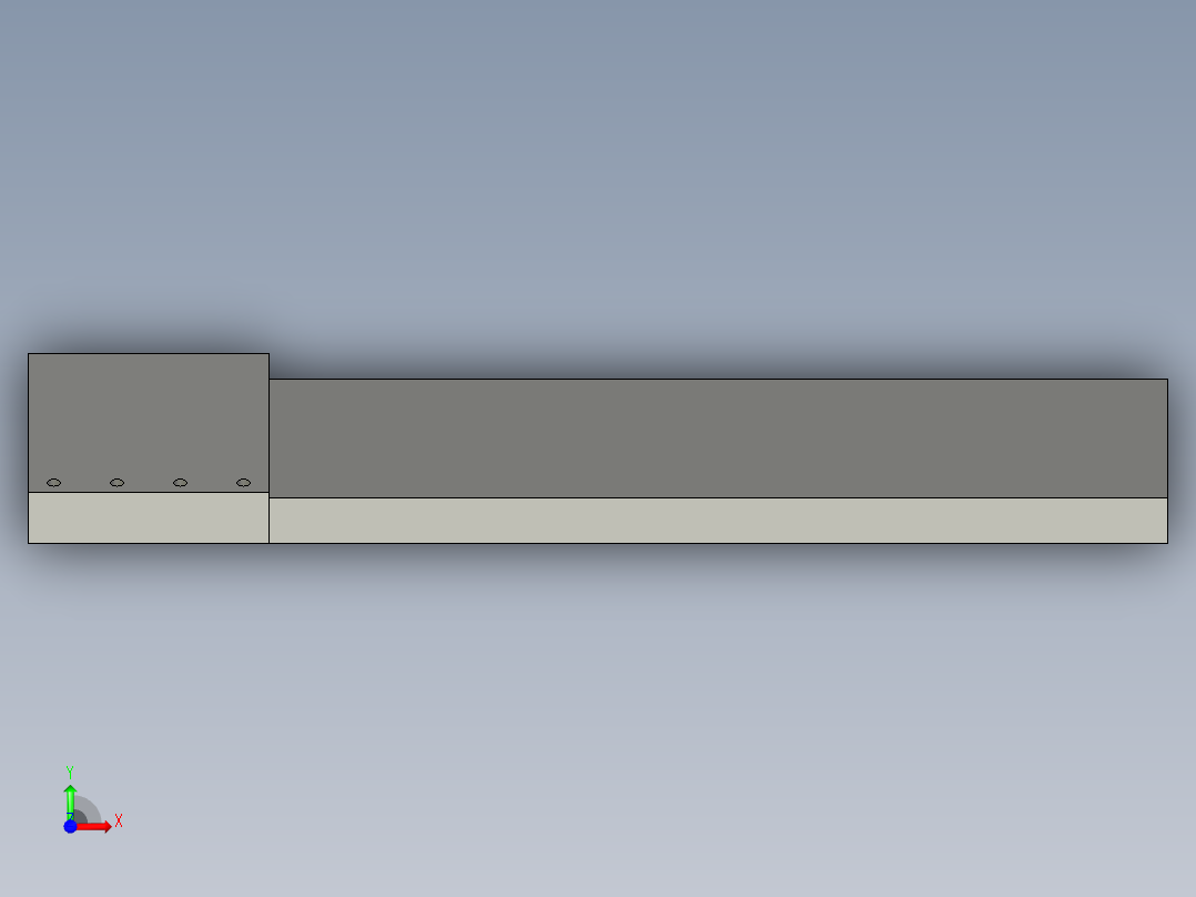 B3003807-数控车床前视图