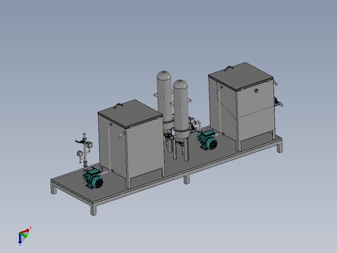 冷却油回收过滤系统 454755