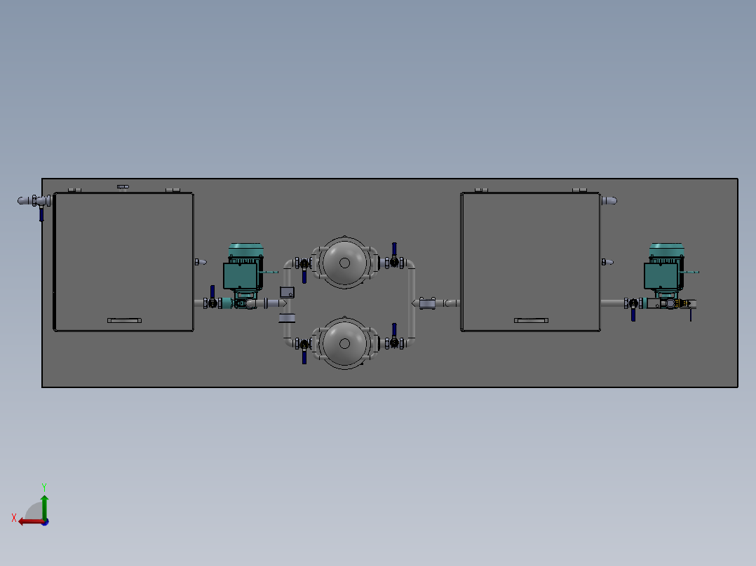 冷却油回收过滤系统 454755后视图