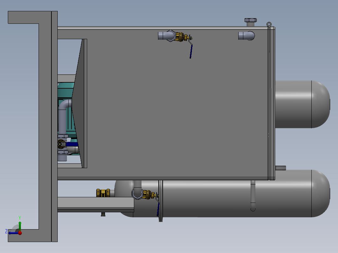 冷却油回收过滤系统 454755右视图