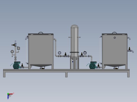 冷却油回收过滤系统 454755俯视缩略图