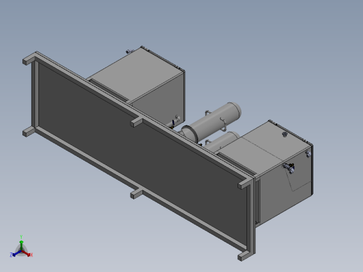 冷却油回收过滤系统 454755正等轴测缩略图