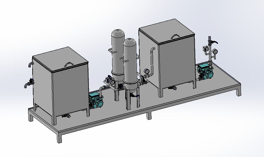 冷却油回收过滤系统 454755