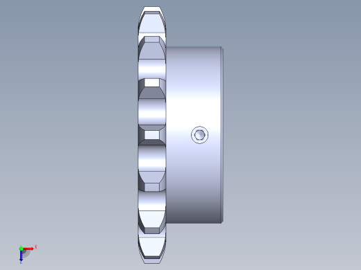 链轮SP40B15-N-12俯视缩略图
