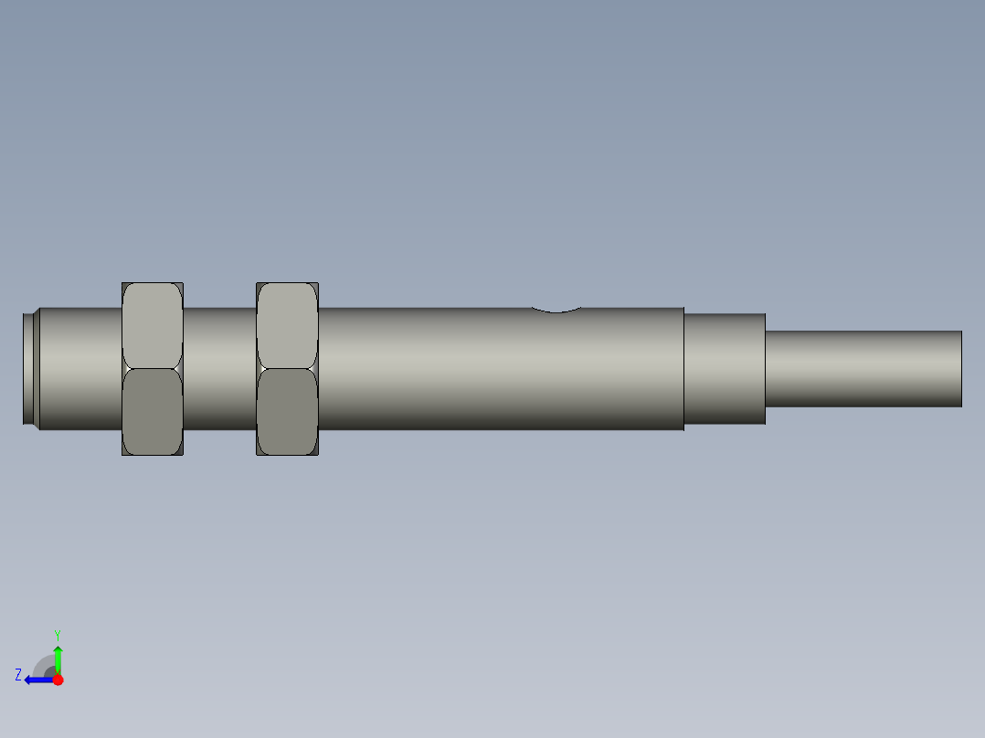 SC0501-NRIKO-圆管型接近开关-M5右视图