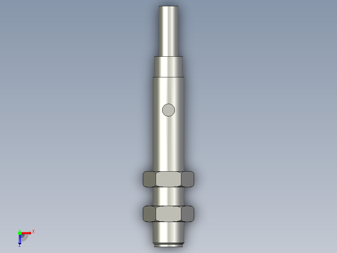 SC0501-NRIKO-圆管型接近开关-M5俯视图