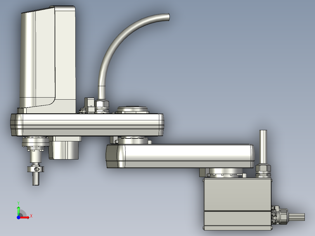 凹凸板ST1四轴机械手YK600XG-200-5L-RCX340-4-N-NS-4雅马哈前视图