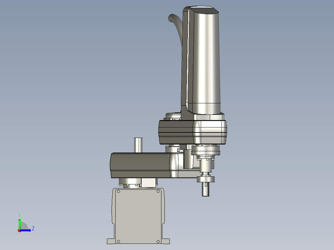 凹凸板ST1四轴机械手YK600XG-200-5L-RCX340-4-N-NS-4雅马哈左视图