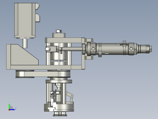 铆压床B-2左视缩略图