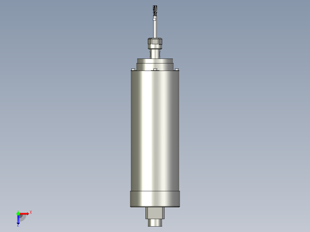 高速动力铣刀转速24000加持直径1mm-7mm俯视图