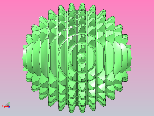 球齿轮30×2后视缩略图