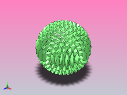 球齿轮30×2正等轴测缩略图