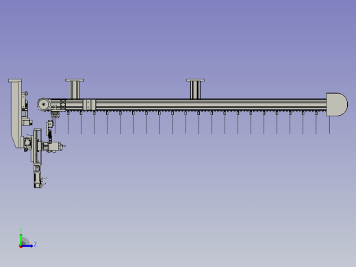 上料同步带左视缩略图