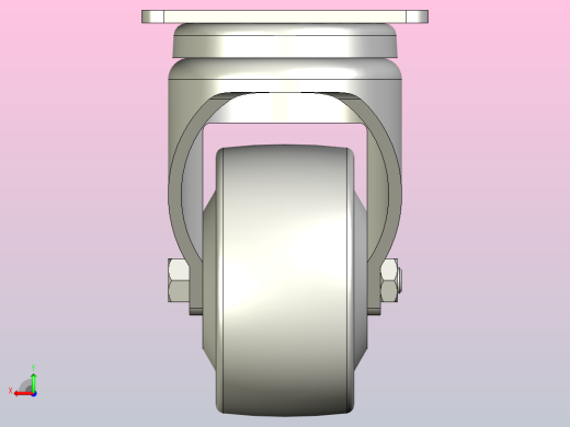 脚轮CBL01-63-P后视缩略图