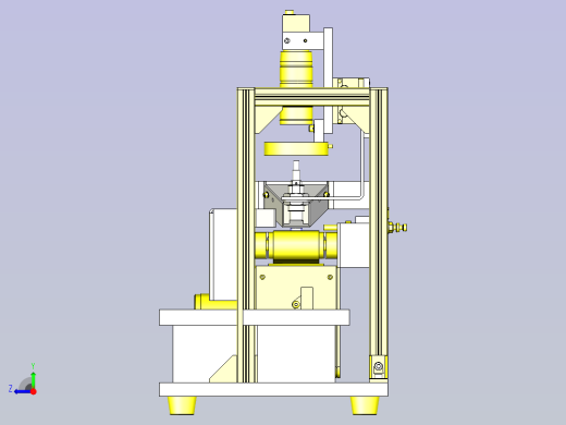 一种质量判断组件3D图纸右视缩略图