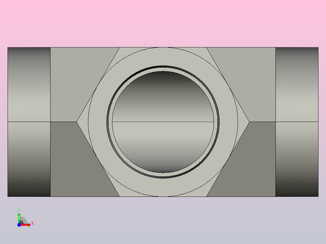 管螺纹接头3-4_mmo-s前视图