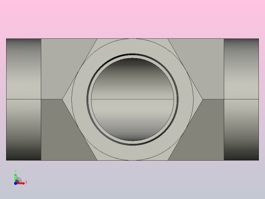 管螺纹接头3-4_mmo-s前视缩略图