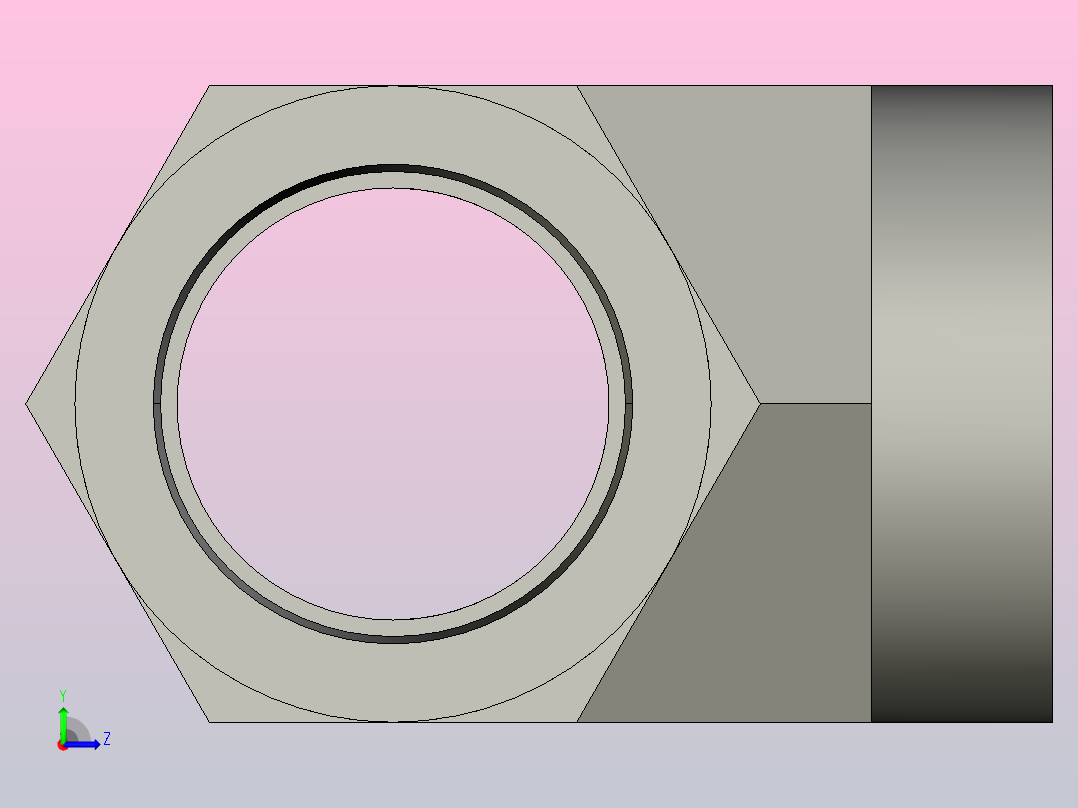 管螺纹接头3-4_mmo-s左视图