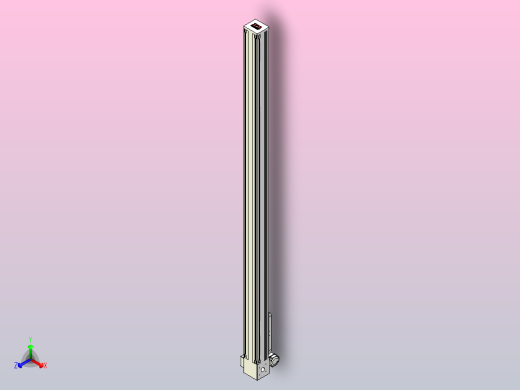 伺服电机集成皮带传动直线执行器TPA-OCB-140-256-L2350-RU-P75-N3