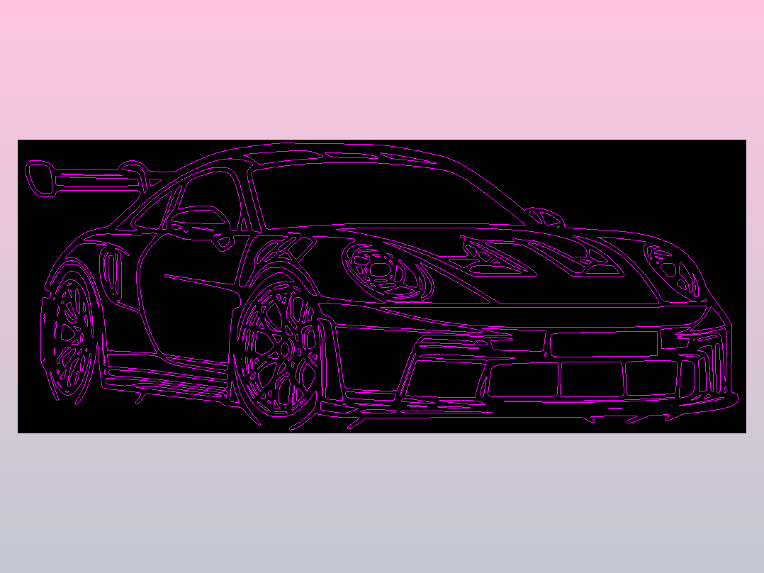 保时捷GT 2剪影1快照1