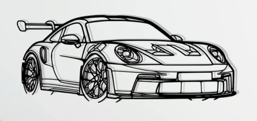 保时捷GT 2剪影1快照1缩略图