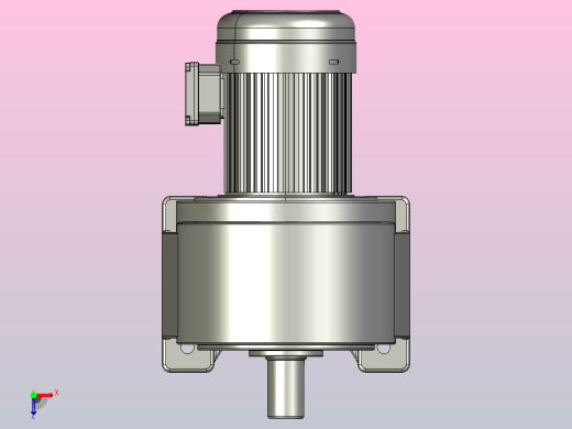 中型减速电机图纸ZH1500-S-110K-140K(50轴）俯视缩略图