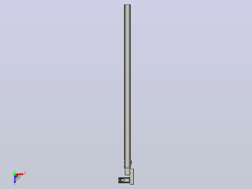 皮带直线轴半封闭可选导轨TPA-HNB-65S-90-L1550-MR-Y-P10-N3俯视缩略图