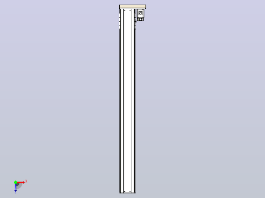 日规模组半封闭丝杆TPA-HNR-220D-3210C-L2200-ML-C-P1K-N3俯视缩略图