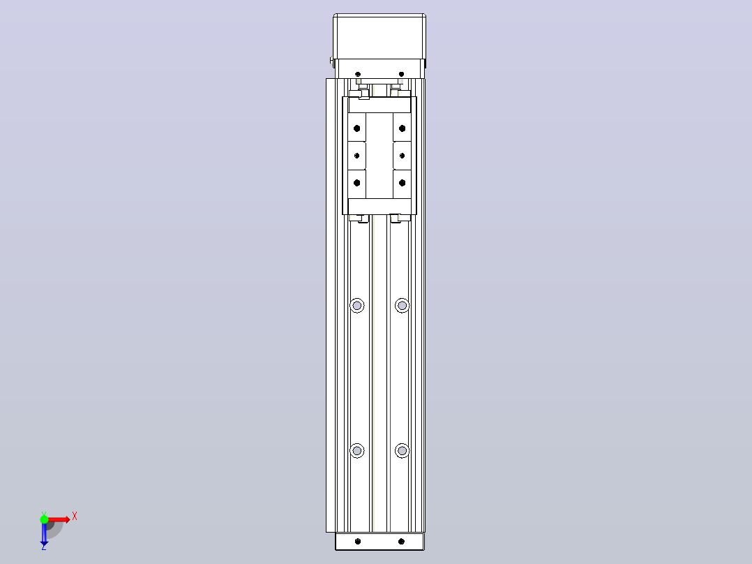 钢基模组TPA-KSR-5002C-250A1-MP-H1俯视图