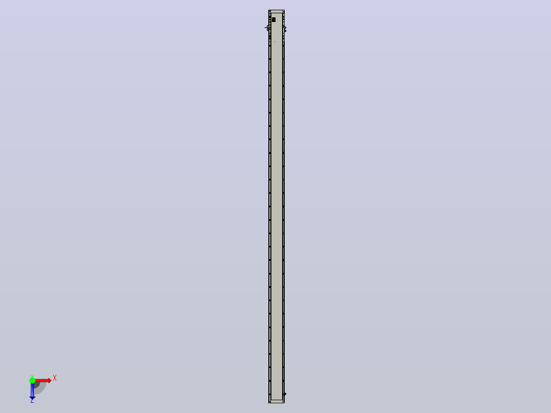 直驱直线电机轴TPA-LNP3-140-55C4-1-L3180-3-C-10-N3俯视图