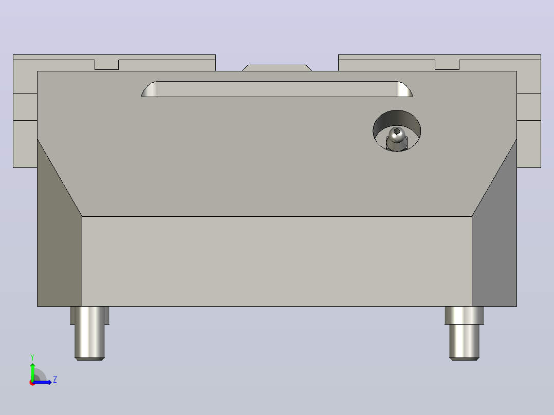 气动夹紧系统SCHUNK-0405322 KSP-LH-Z plus 160, 0左视图