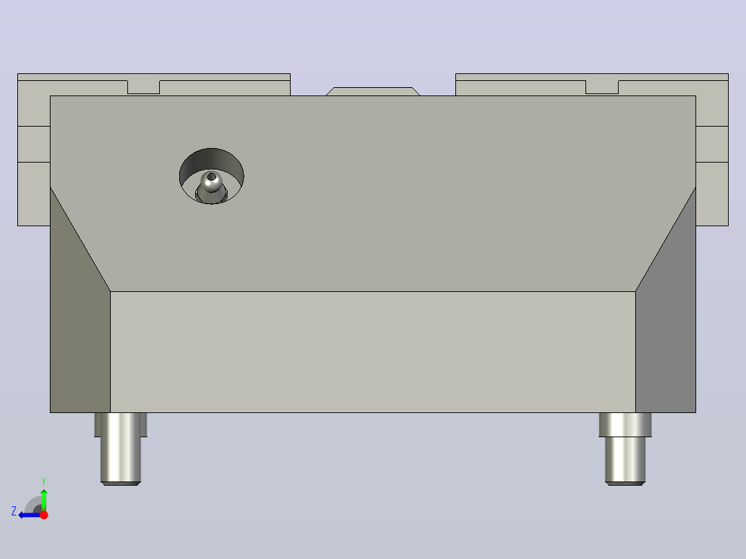 气动夹紧系统SCHUNK-0405322 KSP-LH-Z plus 160, 0右视图