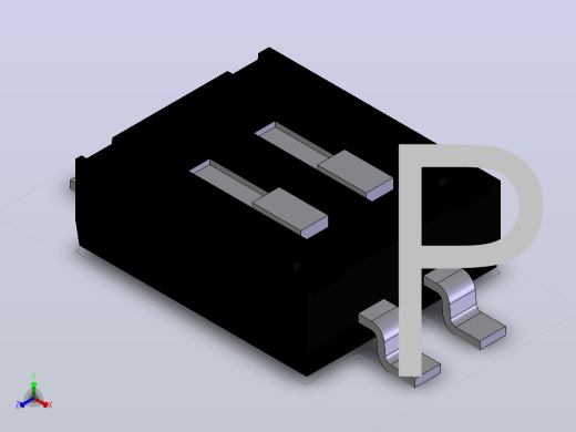 电子器件Dip Switch Half Pitch SMD x2