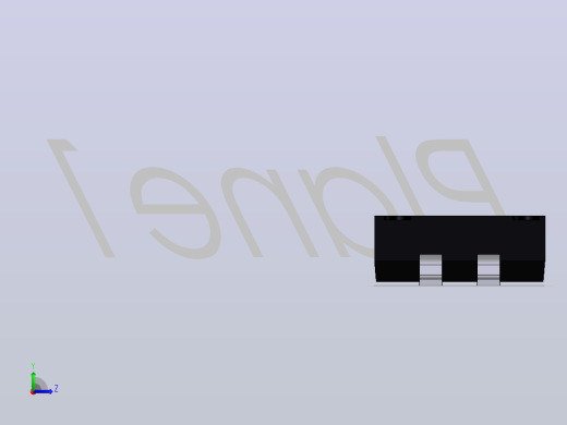 电子器件Dip Switch Half Pitch SMD x2左视缩略图