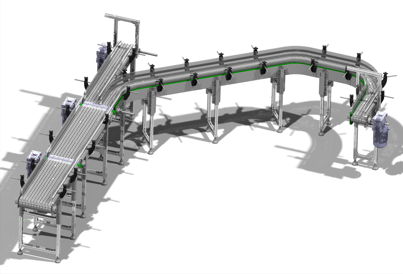 输送机3D图纸 STP格式