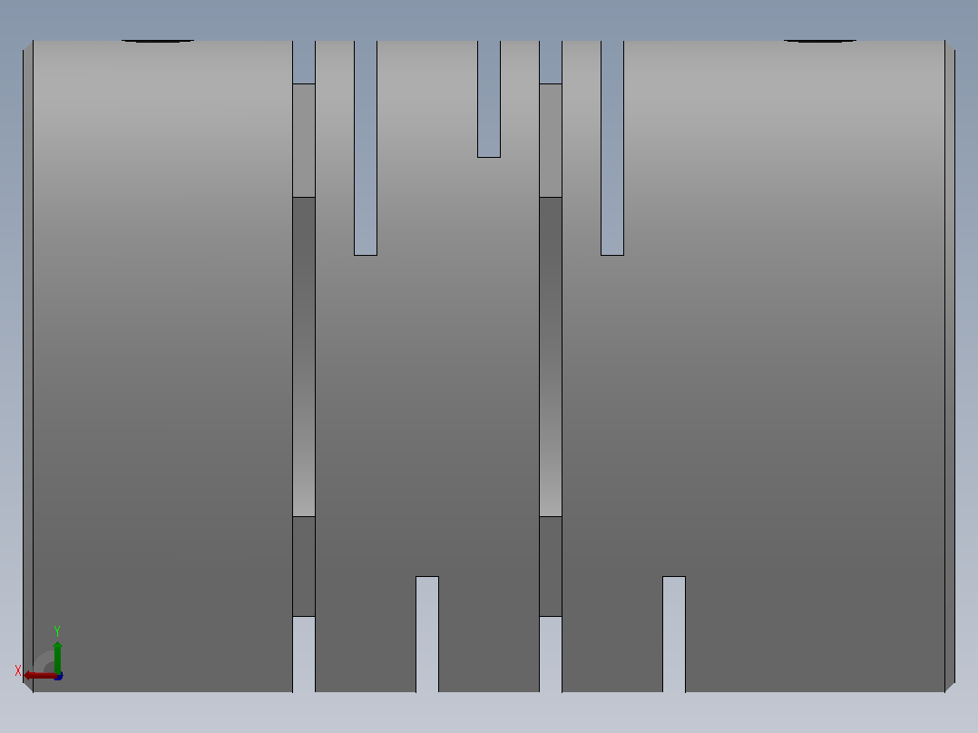 平行切缝联轴器JT[JT63-16-16]后视图