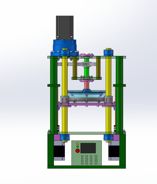 可变速度旋转腐蚀摩擦试验台的结构设计（SW+CAD+说明书）缩略图