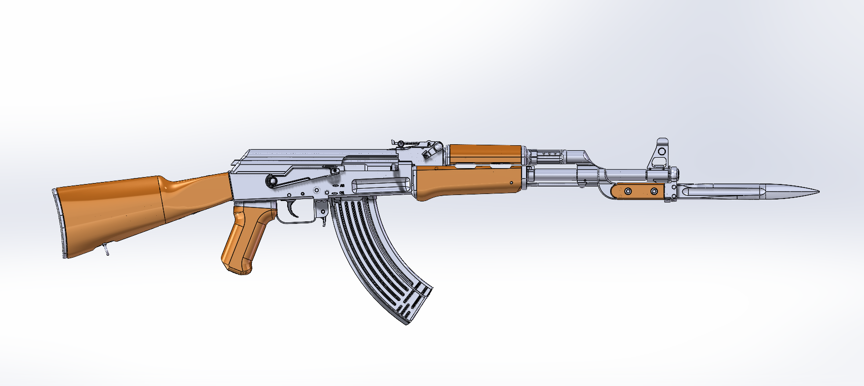 AK-47建模模型